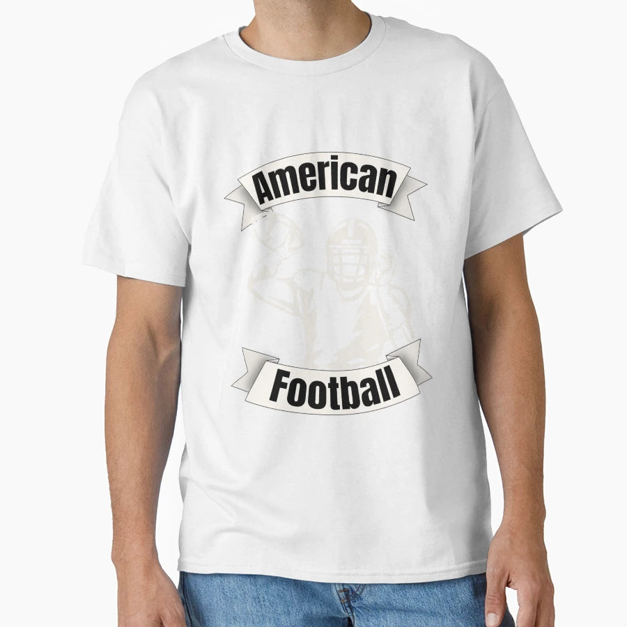 American Football Quarterback T-Shirt - Trendy Graphic Men Women - T-Shirt, Sweatshirt, Hoodie