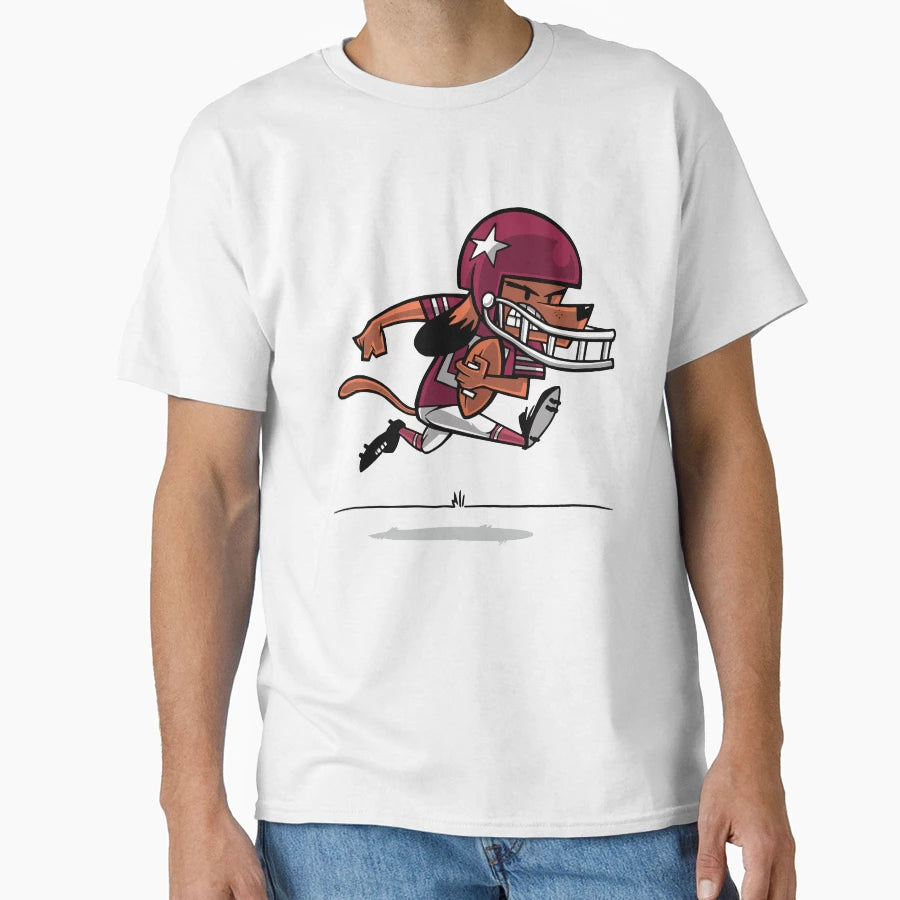 American Football Rugby Gridiron Dog Pet T-Shirt - Graphic Print Unisex - T-Shirt, Sweatshirt, Hoodie