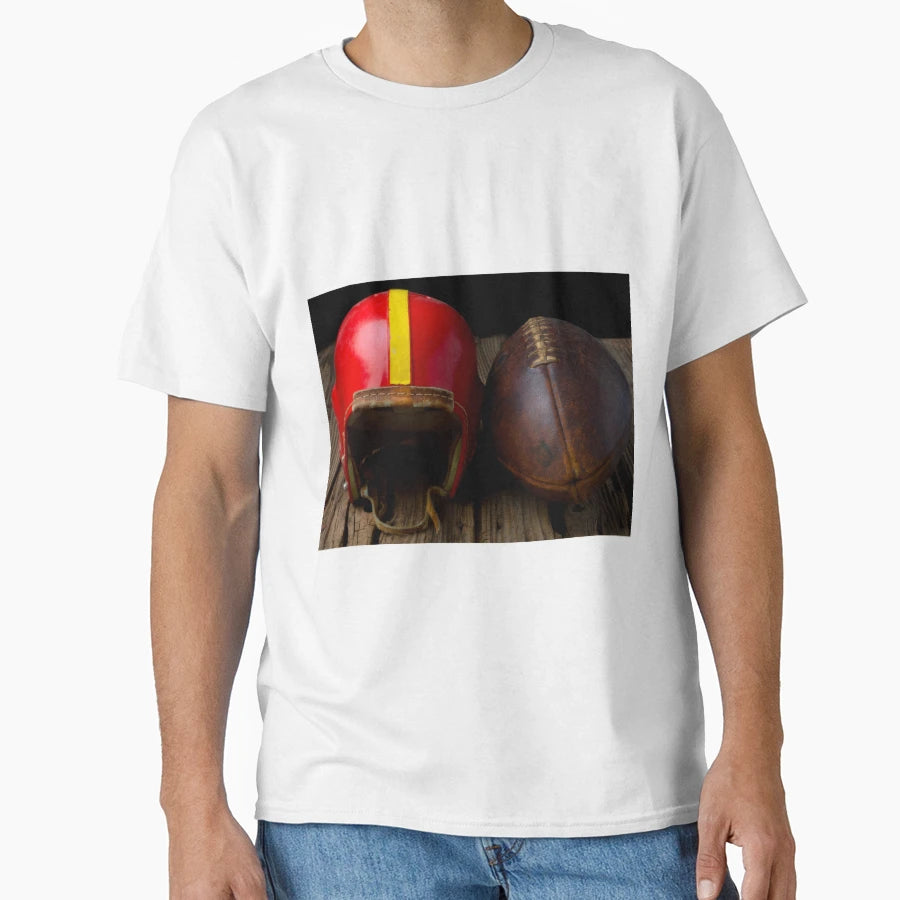 Love Football T-Shirt - Minimalist Print for Adults - T-Shirt, Sweatshirt, Hoodie
