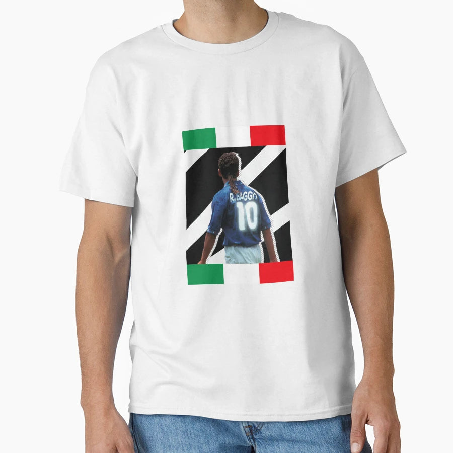 Roberto Baggio T-Shirt - Casual Everyday Wear Unisex - T-Shirt, Sweatshirt, Hoodie