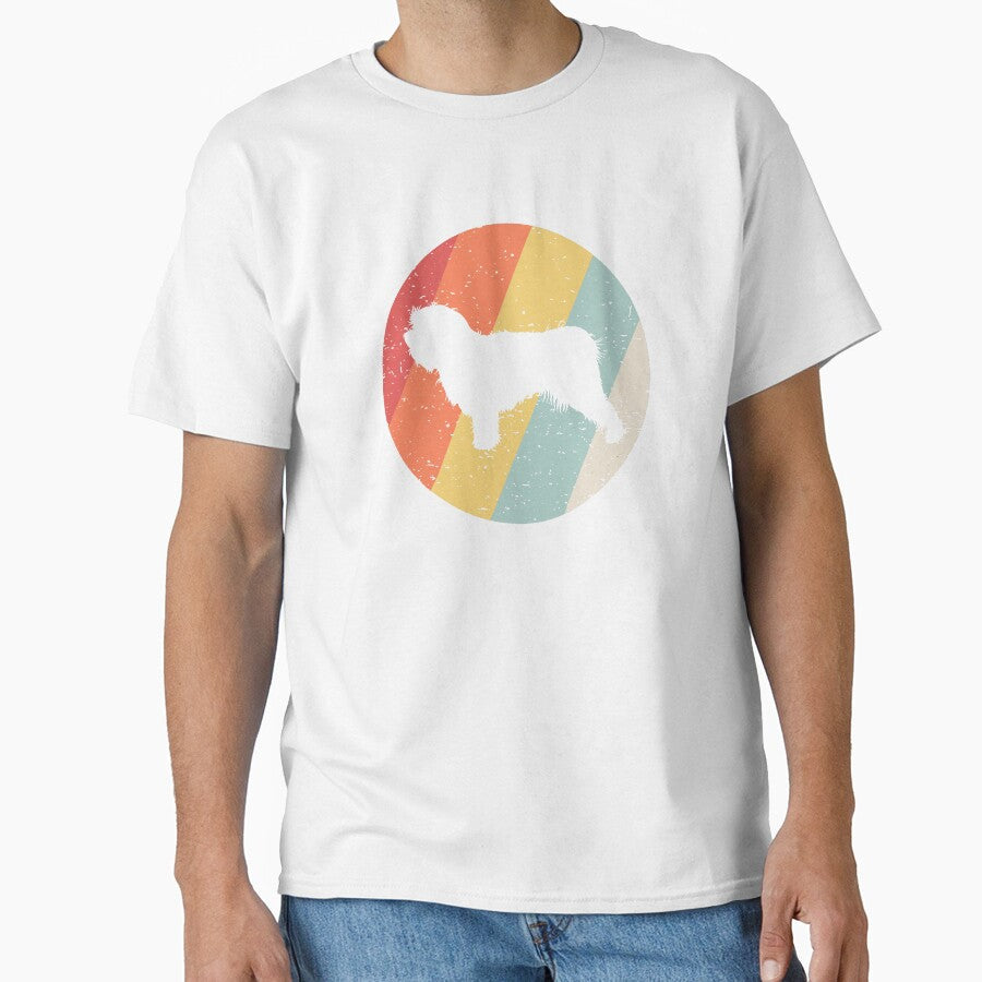 Vintage Retro Maltese by Vanover Designs - Adult & Kids T-Shirts, Sweatshirts & Hoodies apparel design preview 1
