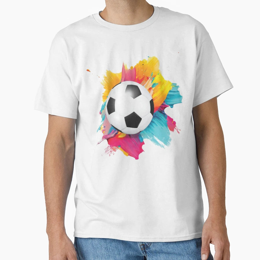 Game Time Soccer Ball Field T-Shirt - Fun Novelty Design Men Women - T-Shirt, Sweatshirt, Hoodie