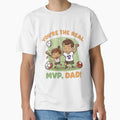 Real Mvp Dad Heartwarming Fathers Day T-Shirt - Fun Novelty Design Unisex - T-Shirt, Sweatshirt, Hoodie