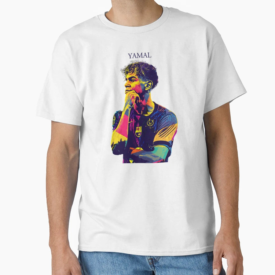 Lamine Yamal 4 T-Shirt - Novelty Apparel for Adults - T-Shirt, Sweatshirt, Hoodie