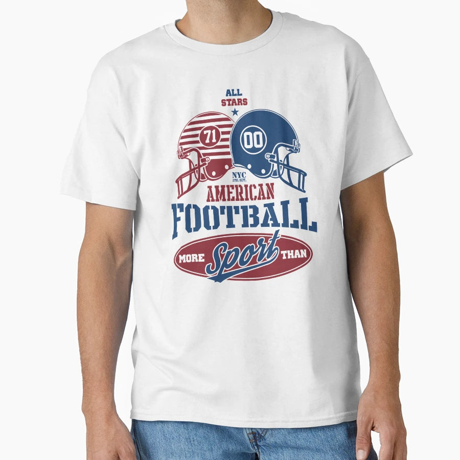 American Football T-Shirt - Streetwear Style Men Women - T-Shirt, Sweatshirt, Hoodie