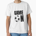 Soccer Game T-Shirt - Minimalist Print Men Women - T-Shirt, Sweatshirt, Hoodie