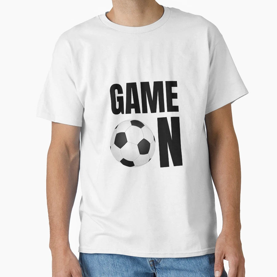 Soccer Game T-Shirt - Minimalist Print Men Women - T-Shirt, Sweatshirt, Hoodie