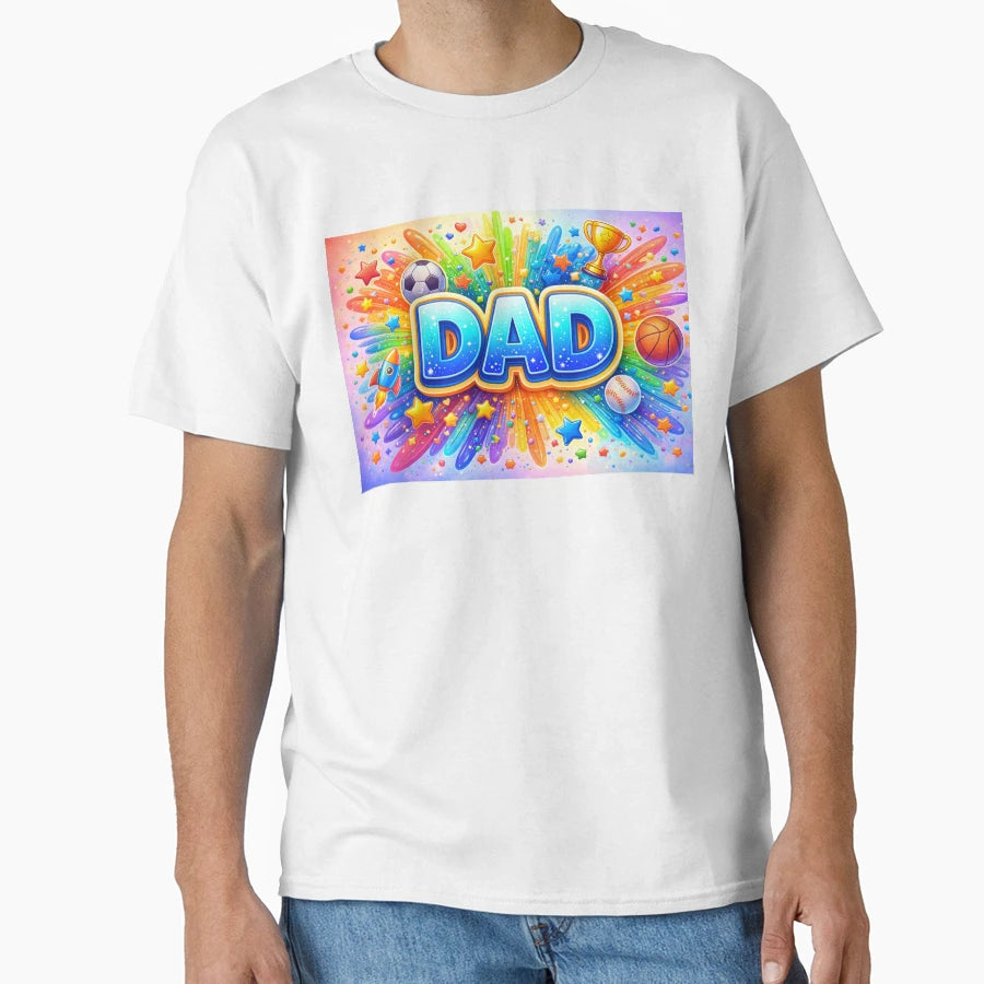 Abstractdad Gifts Pattern T-Shirt - Streetwear Style for Adults - T-Shirt, Sweatshirt, Hoodie