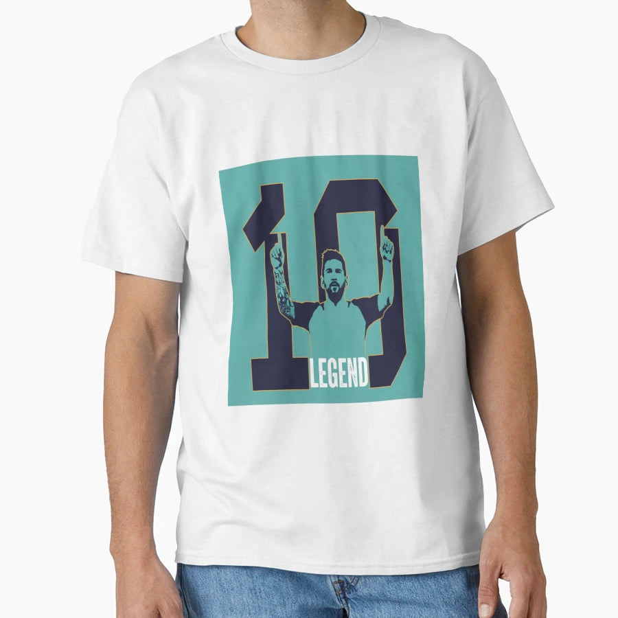 Messi 10 Legend T-Shirt - Fun Novelty Design Unisex - T-Shirt, Sweatshirt, Hoodie