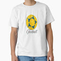 Copy Yellow Football Sports Lover T-Shirt - Novelty Apparel Unisex - T-Shirt, Sweatshirt, Hoodie