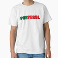Portugal Flag Name by WhelmdStudios - Adult & Kids T-Shirts, Sweatshirts & Hoodies apparel design preview 1