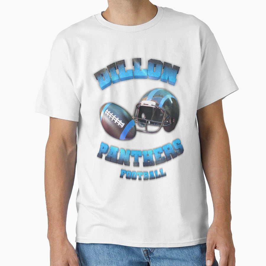 Dillon Panthers Football T-Shirt - Novelty Apparel Men Women - T-Shirt, Sweatshirt, Hoodie