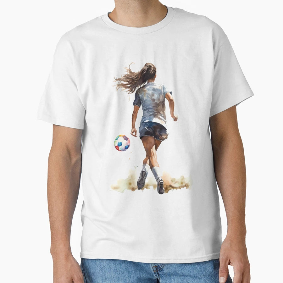 Soccer Player T-Shirt - Fun Novelty Design for Adults - T-Shirt, Sweatshirt, Hoodie