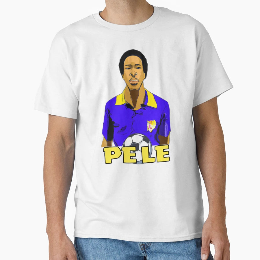 Pele Nice Cartoon T-Shirt - Novelty Apparel for Adults - T-Shirt, Sweatshirt, Hoodie