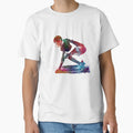 American Football Player Football T-Shirt - Aesthetic Graphic for Adults - T-Shirt, Sweatshirt, Hoodie