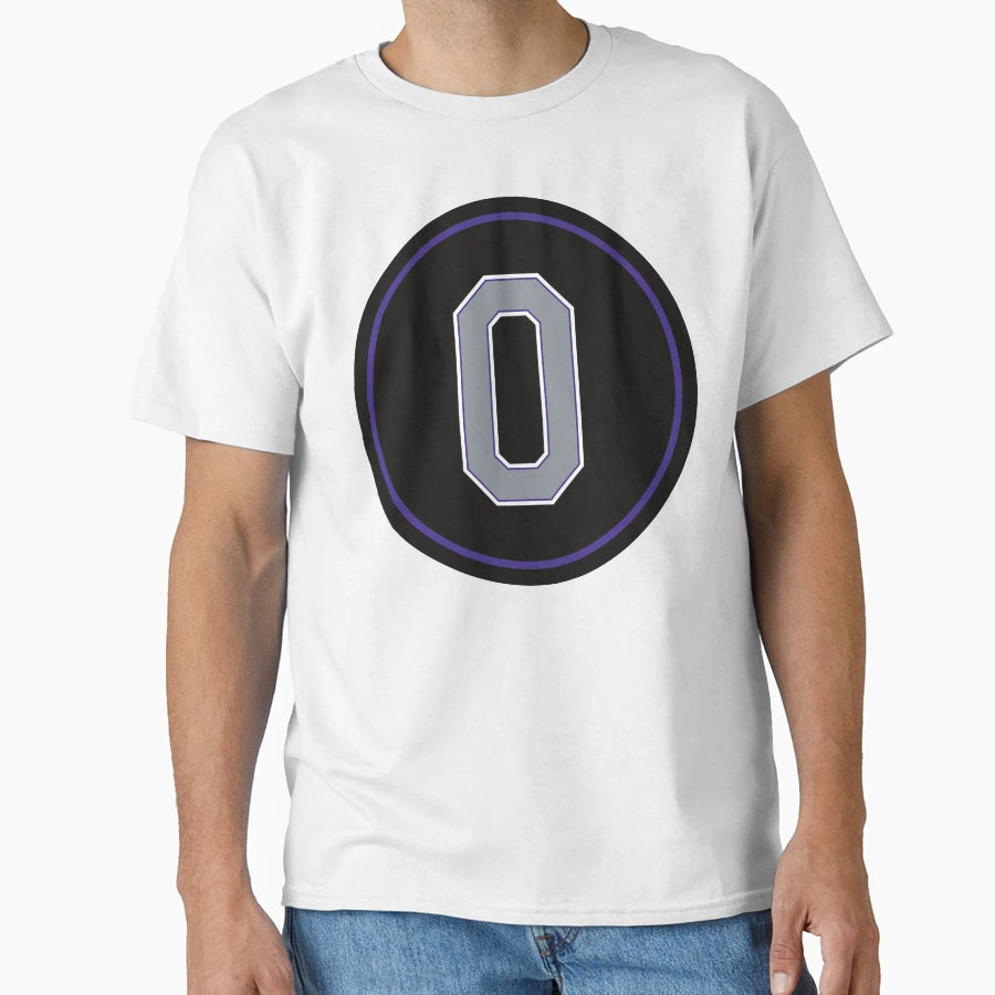 Adam Ottavino 0 Jersey Number T-Shirt - Aesthetic Graphic Unisex - T-Shirt, Sweatshirt, Hoodie