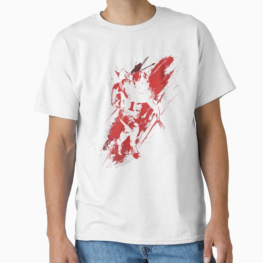 Football Player T-Shirt - Custom Art Print Men Women - T-Shirt, Sweatshirt, Hoodie
