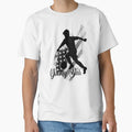 Young Star American Soccer Silhouette T-Shirt - Custom Art Print Men Women - T-Shirt, Sweatshirt, Hoodie