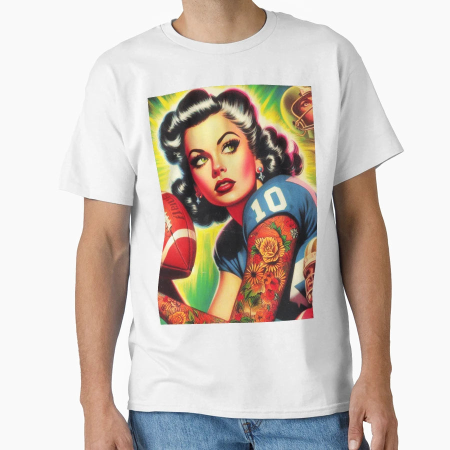 Football T-Shirt - Casual Everyday Wear for Adults - T-Shirt, Sweatshirt, Hoodie