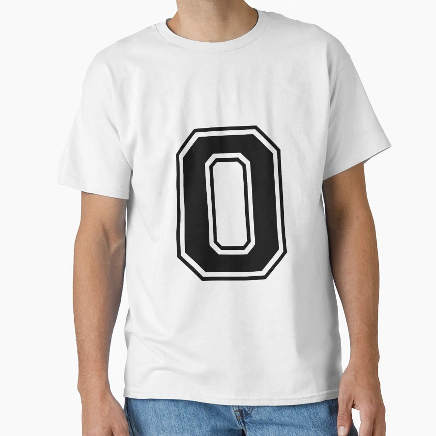 Letter O T-Shirt - Graphic Print Men Women - T-Shirt, Sweatshirt, Hoodie