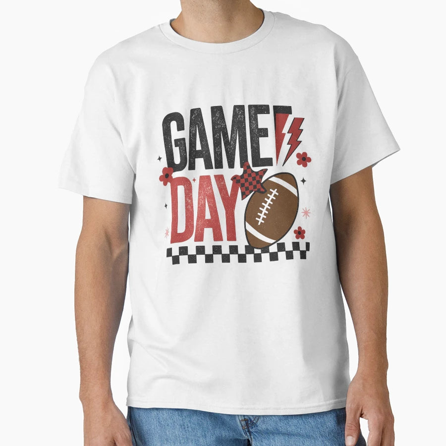 Game Day Football Season T-Shirt - Trendy Graphic Unisex - T-Shirt, Sweatshirt, Hoodie