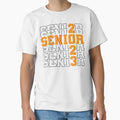 Seniors Class 2023 Yellow Graduation T-Shirt - Casual Everyday Wear Unisex - T-Shirt, Sweatshirt, Hoodie