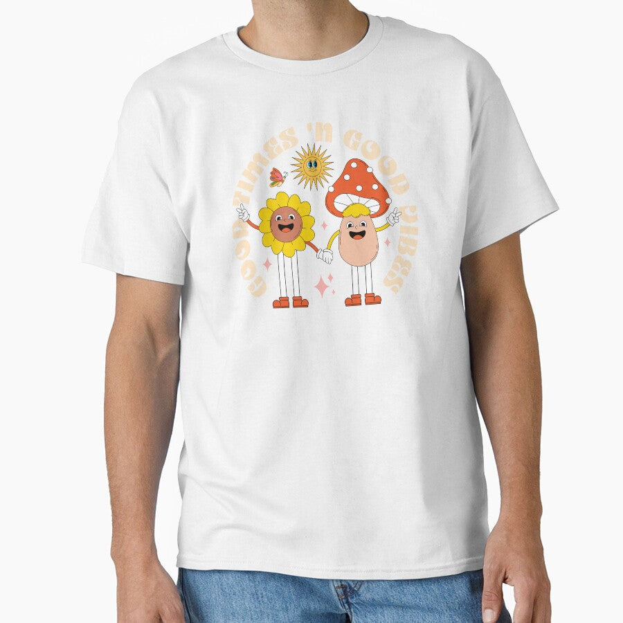 Good Times 'N Vibes! (Black Version) by TheLoveShop - Adult & Kids T-Shirts, Sweatshirts & Hoodies apparel design preview 1