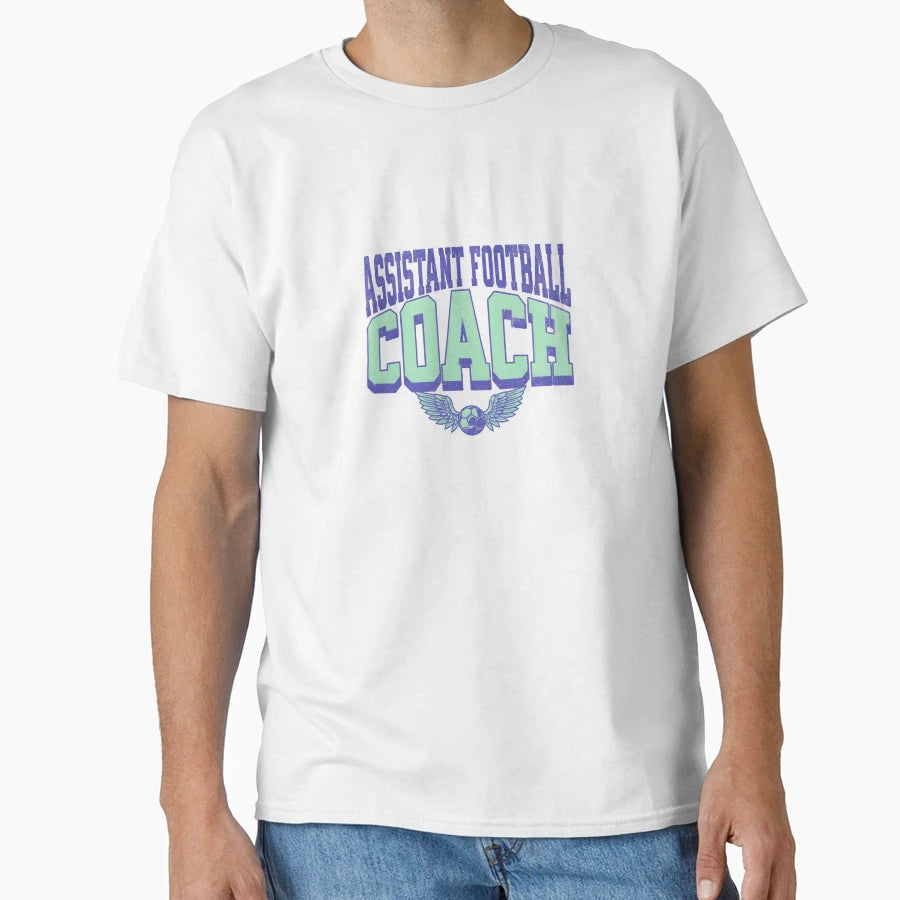 Assistant Football Coach T-Shirt - Graphic Print Men Women - T-Shirt, Sweatshirt, Hoodie