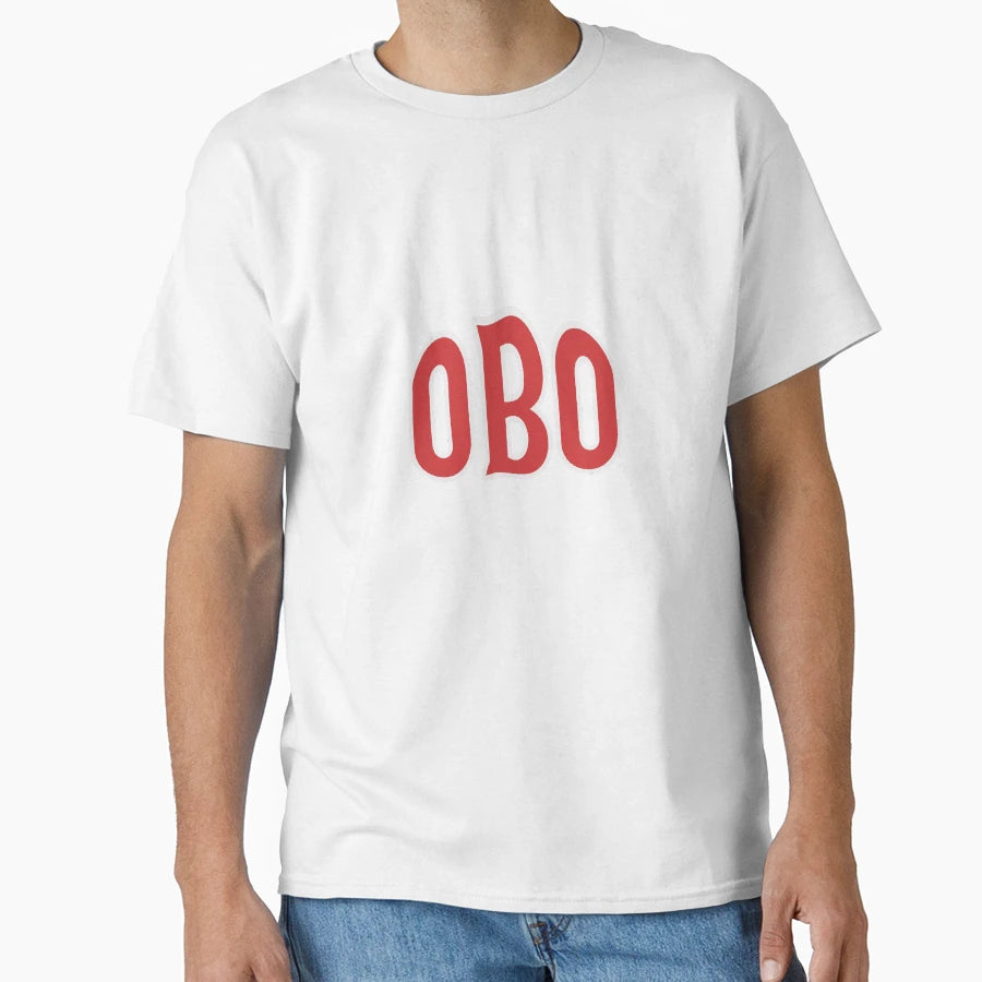 Black Obo Loogo T-Shirt - Unique Graphic Unisex - T-Shirt, Sweatshirt, Hoodie