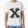 Letter X T-Shirt - Novelty Apparel Men Women - T-Shirt, Sweatshirt, Hoodie