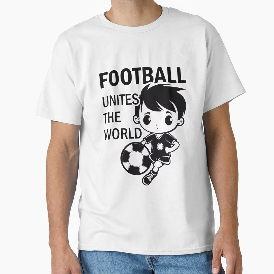 Football Units World T-Shirt - Minimalist Print Unisex - T-Shirt, Sweatshirt, Hoodie
