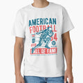 American Football T-Shirt - Fun Novelty Design for Adults - T-Shirt, Sweatshirt, Hoodie