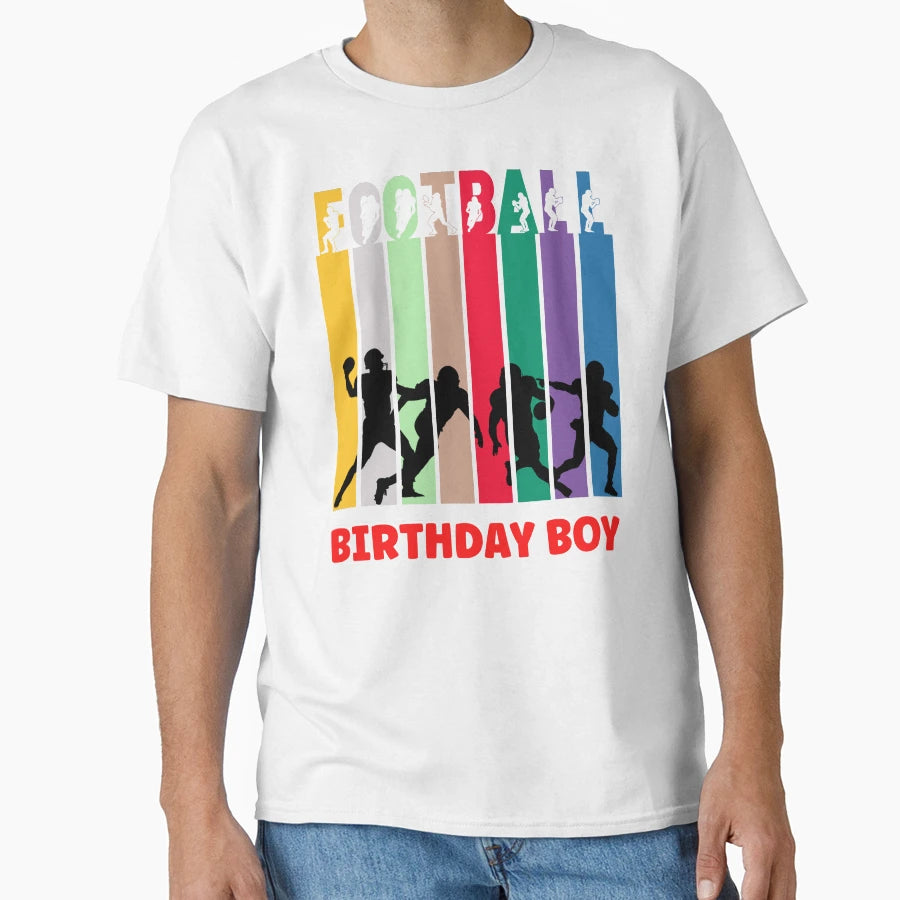 American Football Theme Football T-Shirt - Unique Graphic for Adults - T-Shirt, Sweatshirt, Hoodie