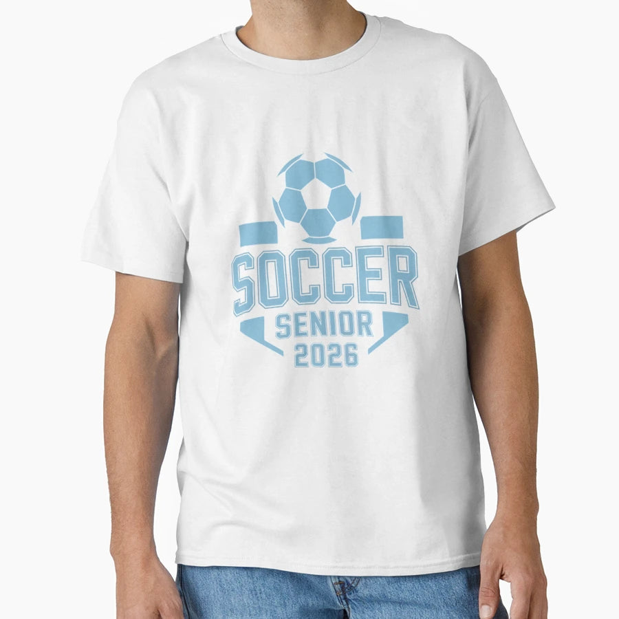 Soccer Senior Night Soccer Senior 2026 T-Shirt - Unique Graphic for Adults - T-Shirt, Sweatshirt, Hoodie