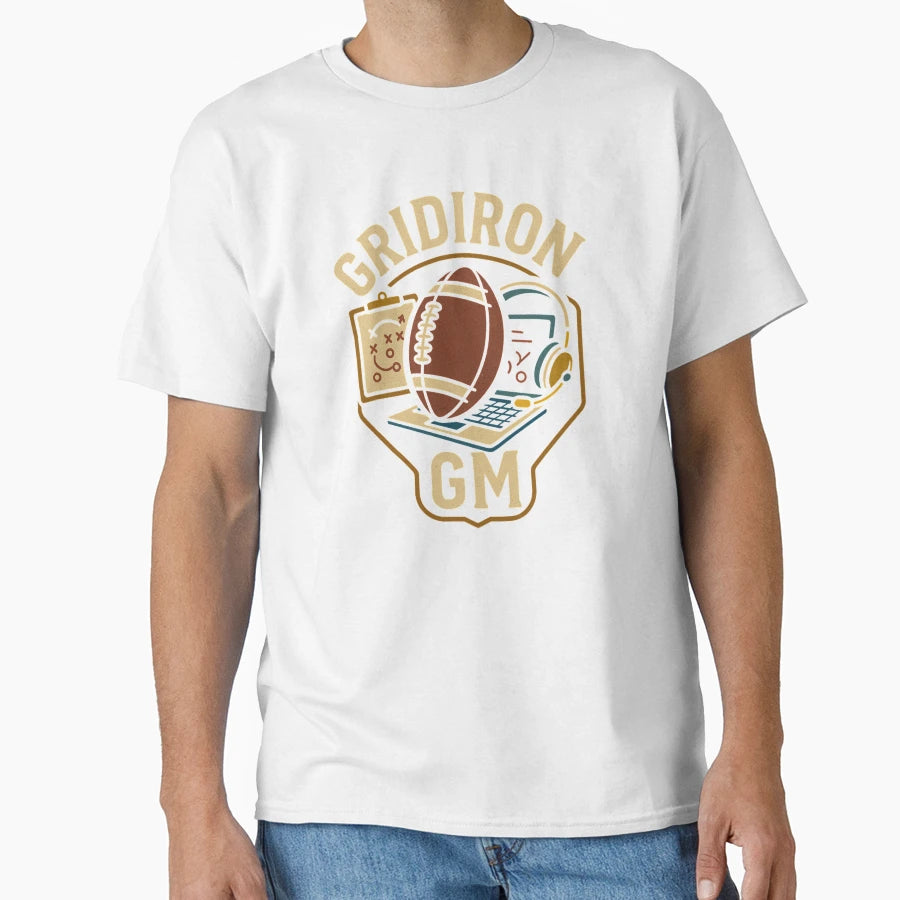 Gridiron Gm T-Shirt - Minimalist Print Unisex - T-Shirt, Sweatshirt, Hoodie