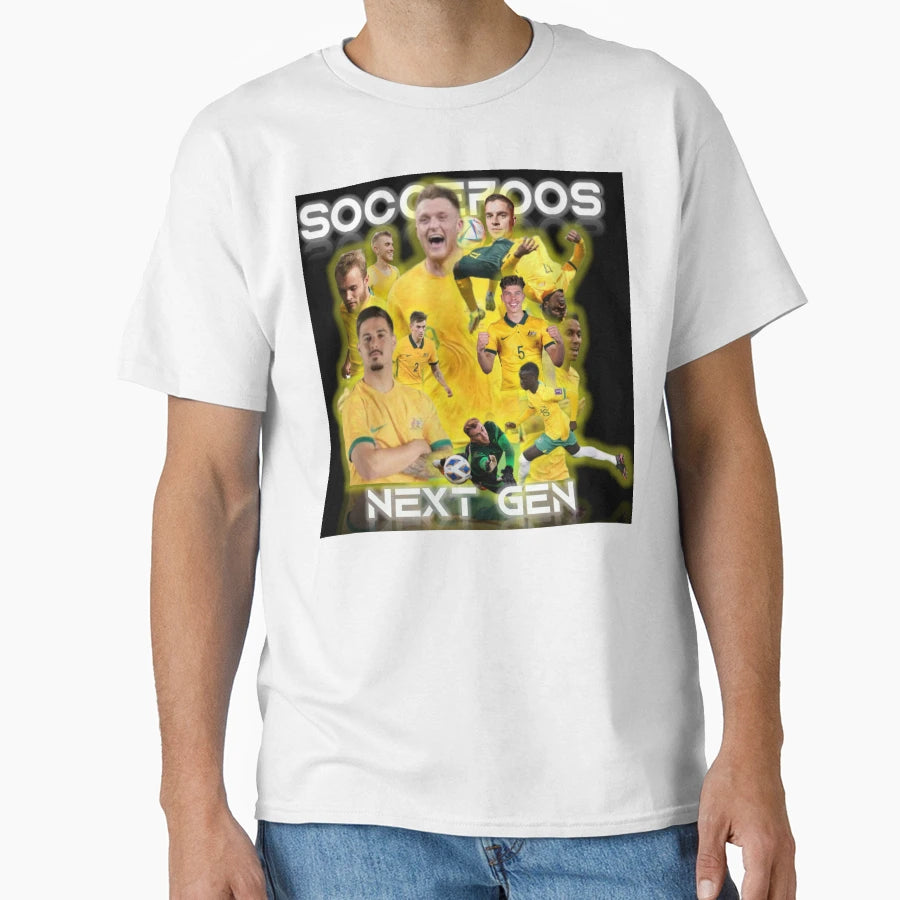 Next Gen Socceroos T-Shirt - Custom Art Print for Adults - T-Shirt, Sweatshirt, Hoodie
