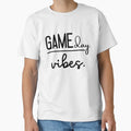 Game Day Vibes Ball Sport Team Player T-Shirt - Custom Art Print Unisex - T-Shirt, Sweatshirt, Hoodie