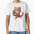 Rugby Cat T-Shirt - Casual Everyday Wear for Adults - T-Shirt, Sweatshirt, Hoodie