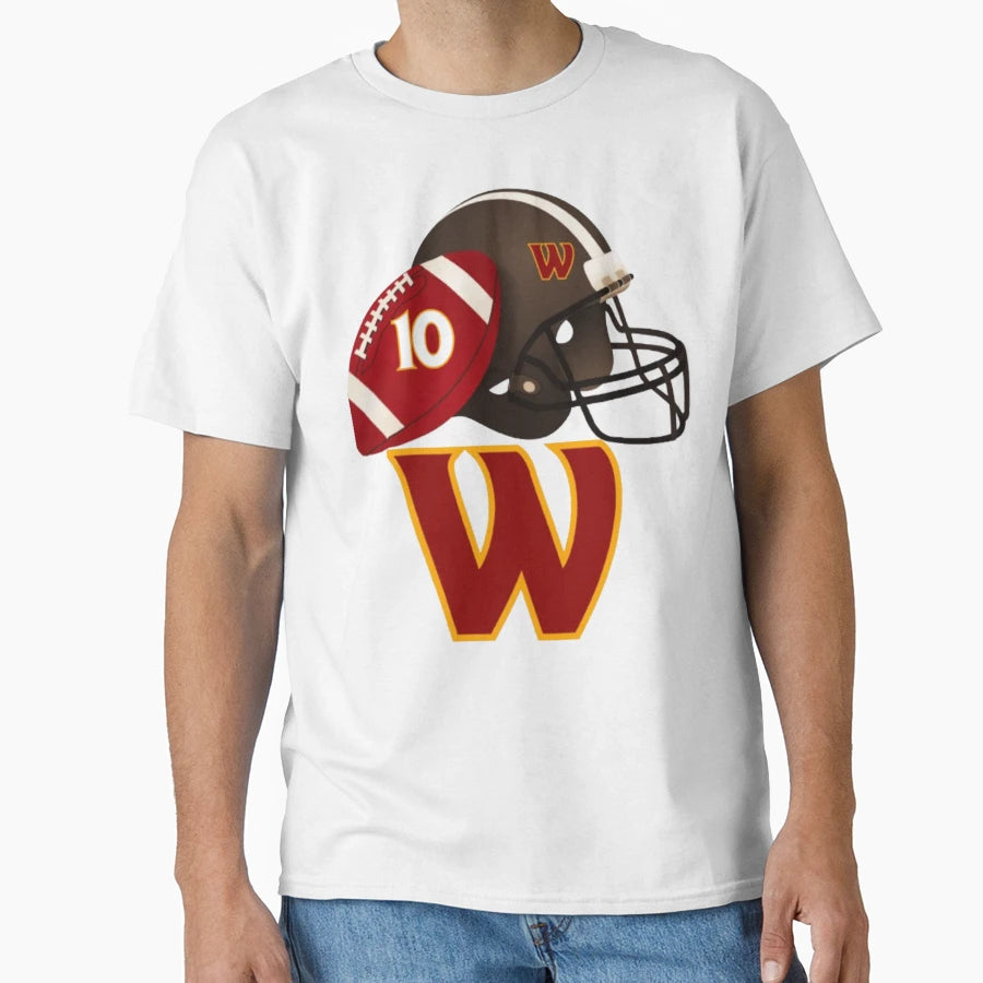 Washington Football Concept Art Team T-Shirt - Trendy Graphic for Adults - T-Shirt, Sweatshirt, Hoodie
