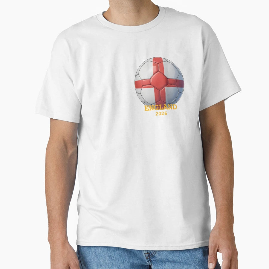 England 2026 Soccer Games T-Shirt - Casual Everyday Wear Unisex - T-Shirt, Sweatshirt, Hoodie