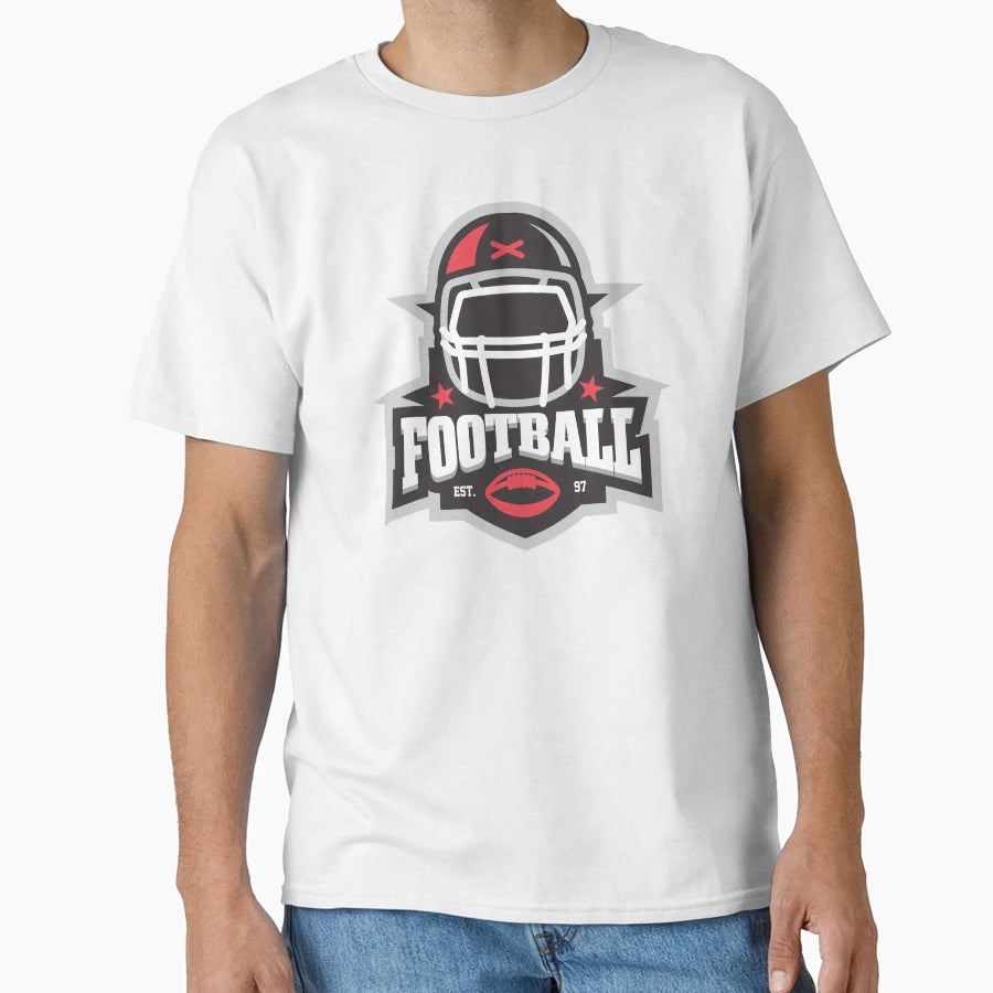 Football T-Shirt - Trendy Graphic Men Women - T-Shirt, Sweatshirt, Hoodie