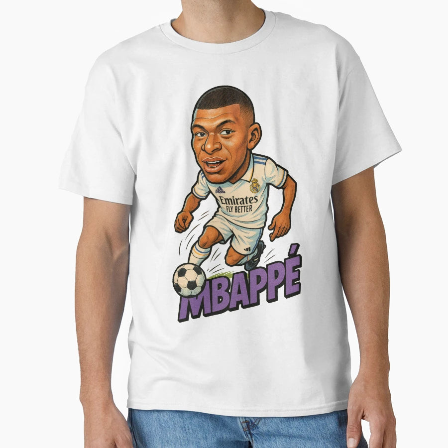 Kylian Mbapp T-Shirt - Casual Everyday Wear Men Women - T-Shirt, Sweatshirt, Hoodie
