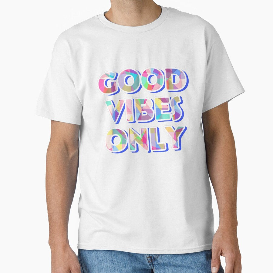 Good vibes only by Rocklights - Adult & Kids T-Shirts, Sweatshirts & Hoodies apparel design preview 1