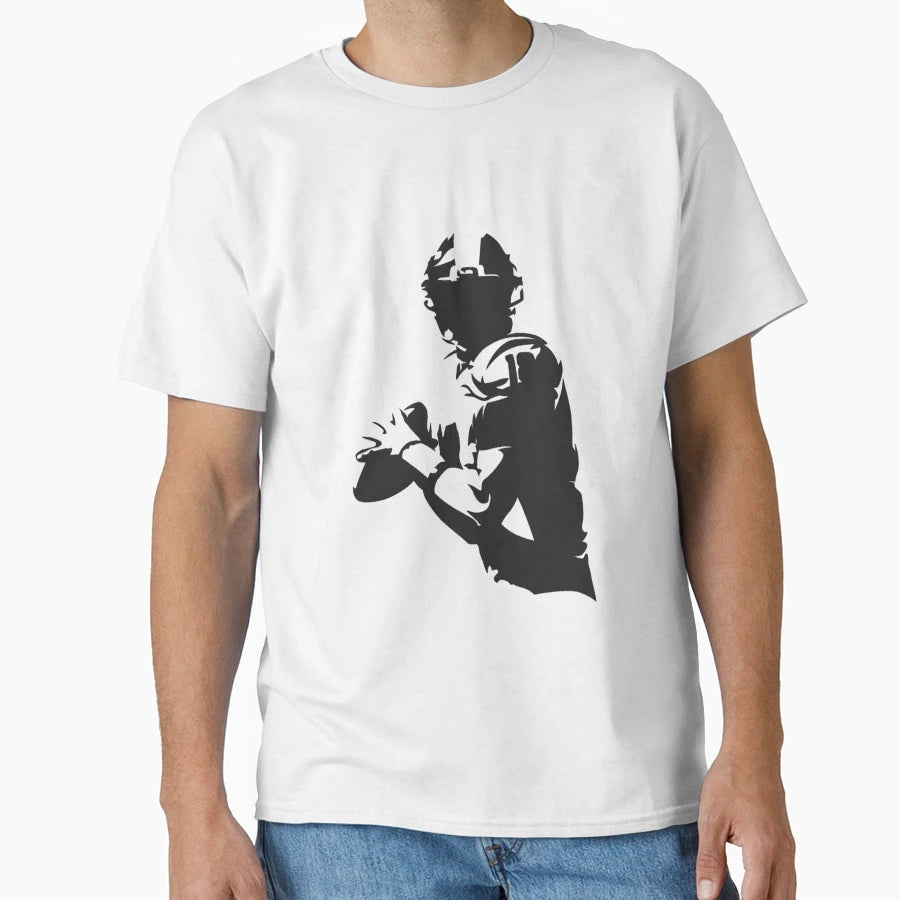 American Football Player T-Shirt - Streetwear Style for Adults - T-Shirt, Sweatshirt, Hoodie