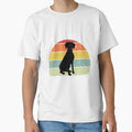 Cute Retro Sunset Dalmatian design white text by - Adult & Kids T-Shirts, Sweatshirts & Hoodies apparel design preview 1