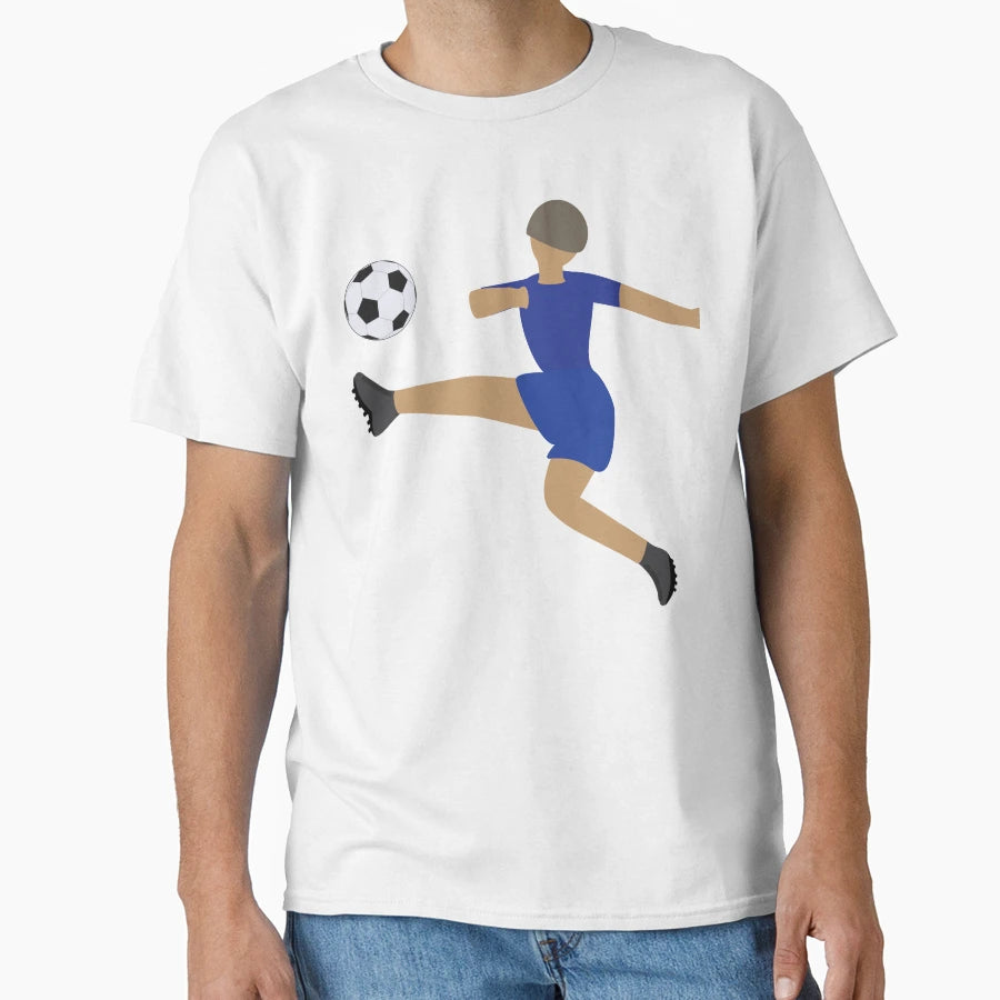 Soccer Player T-Shirt - Graphic Print for Adults - T-Shirt, Sweatshirt, Hoodie