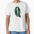 Green Tartan Letter Q T-Shirt - Casual Everyday Wear Unisex - T-Shirt, Sweatshirt, Hoodie