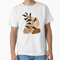 Chocolate Brown Boho Design by Sartoris Art - Adult & Kids T-Shirts, Sweatshirts & Hoodies apparel design preview 1