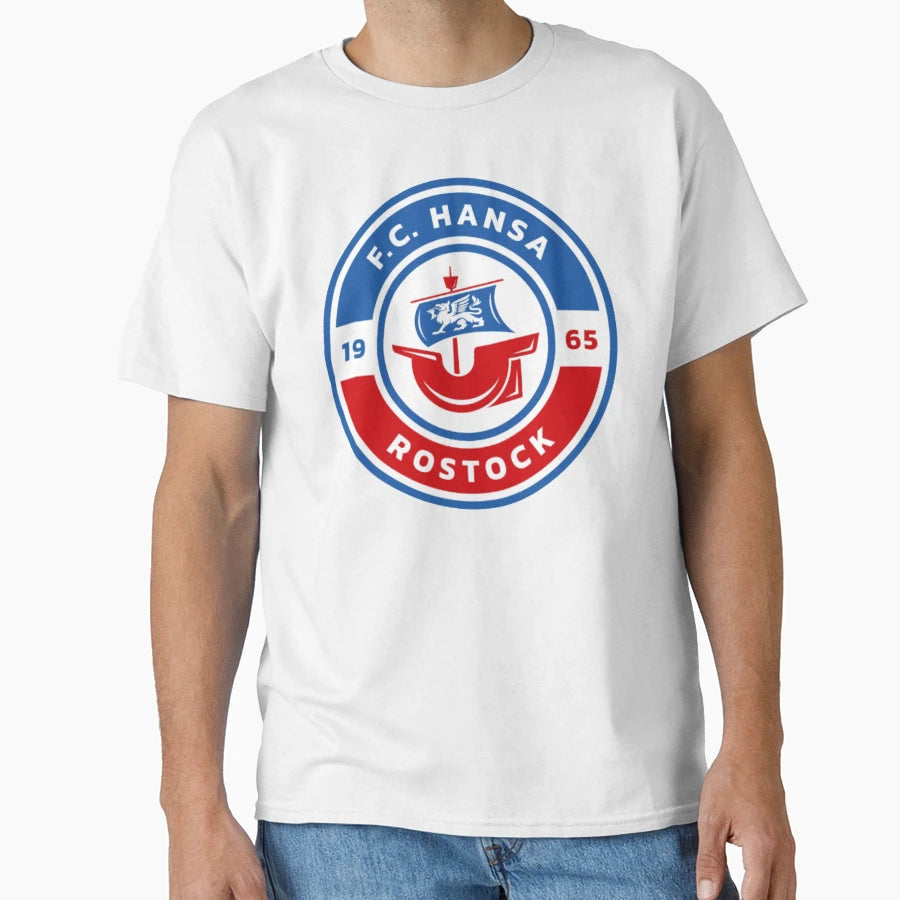 Fc Hansa Rostock T-Shirt - Novelty Apparel for Adults - T-Shirt, Sweatshirt, Hoodie