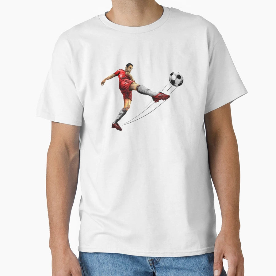 Soccer T-Shirt - Aesthetic Graphic for Adults - T-Shirt, Sweatshirt, Hoodie